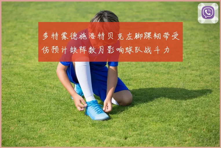 多特蒙德施洛特贝克左脚踝韧带受伤预计缺阵数月影响球队战斗力